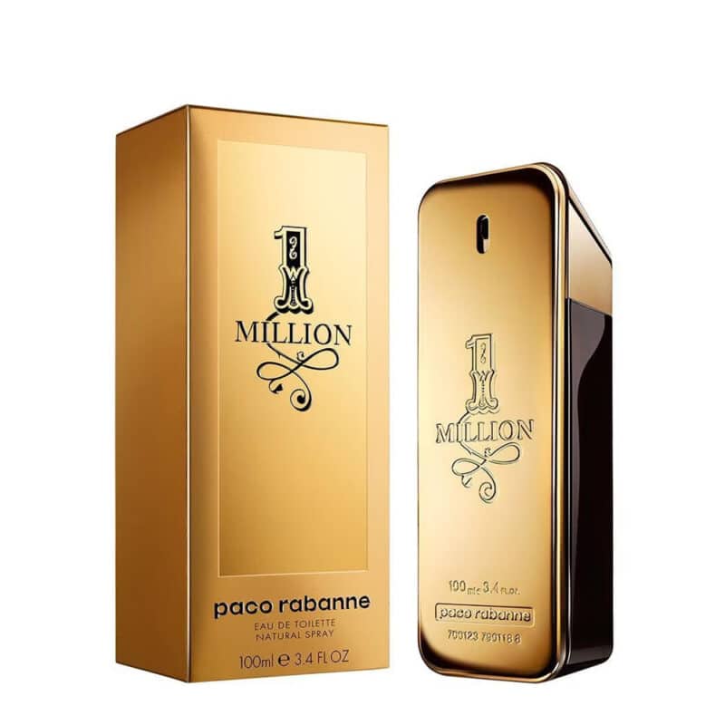 Paco Rabanne 1 Million EdT Produktbild 100ml Flasche und Verpackung - Parfümerie Digi-markets